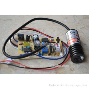655nm 150mW Red Laser Dot Module w/ Driver out 18x45mm 5V